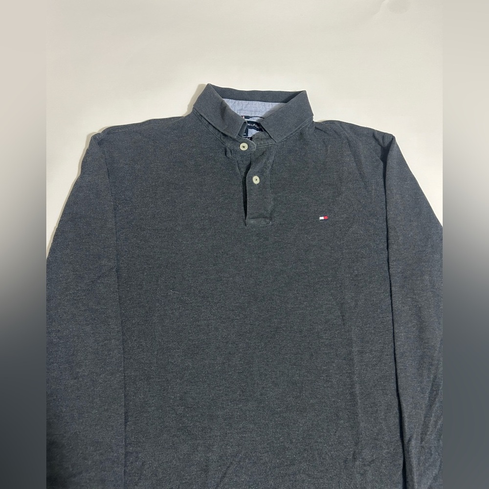 Tommy Hilfiger Grey Long sleeve Button Shirt Size M